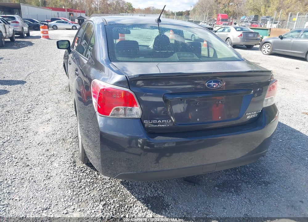 2015 SUBARU IMPREZA VIN: JF1GJAA63FH005049