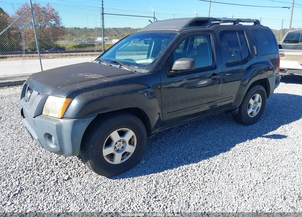 2007 NISSAN XTERRA S VIN: 5N1AN08UX7C504248