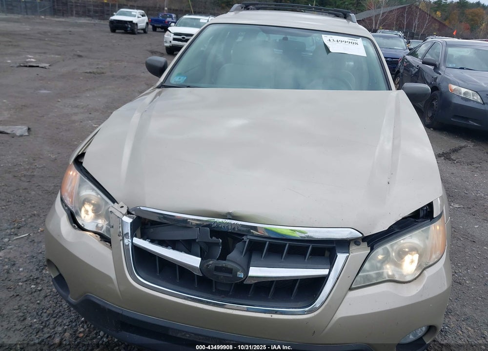 2008 SUBARU OUTBACK 2.5I/2.5I L.L. BEAN EDITION VIN: 4S4BP61C887349941
