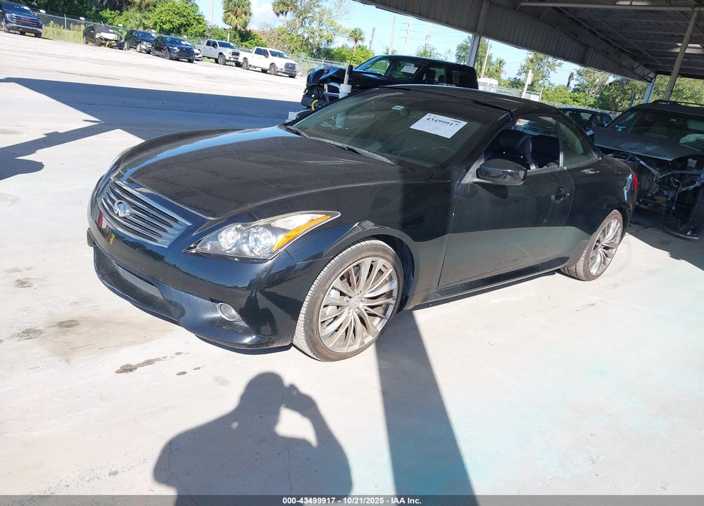 2012 INFINITI G37 VIN: JN1CV6FE0CM202633