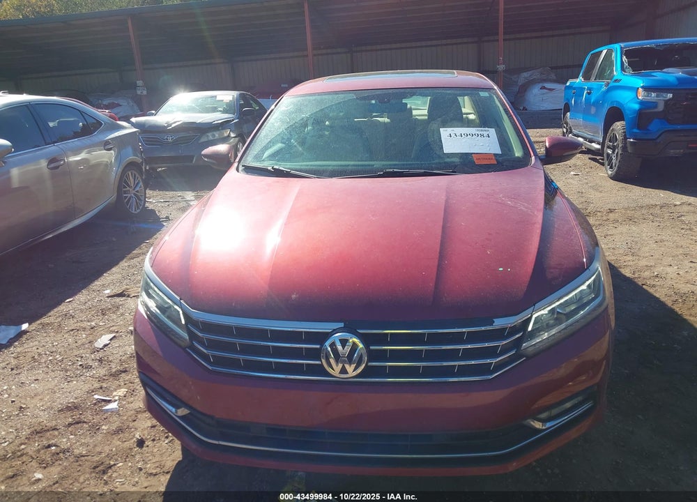 2018 VOLKSWAGEN PASSAT 2.0T SE VIN: 1VWBA7A37JC035042
