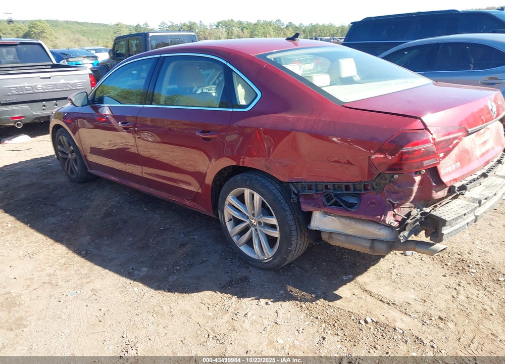 2018 VOLKSWAGEN PASSAT 2.0T SE VIN: 1VWBA7A37JC035042