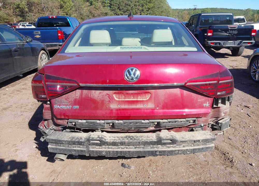 2018 VOLKSWAGEN PASSAT 2.0T SE VIN: 1VWBA7A37JC035042