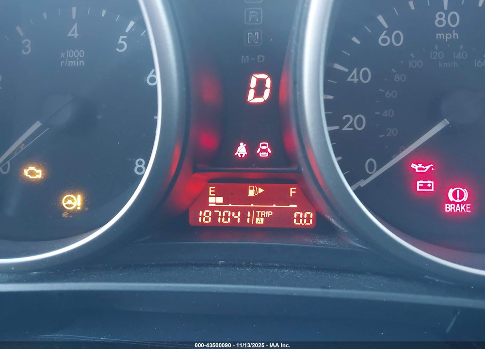 2010 MAZDA 3 VIN: JM1BL1SG1A1206407