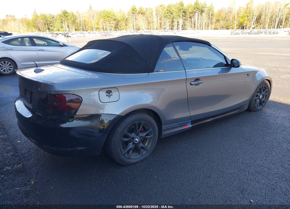 2009 BMW 128I VIN: WBAUN13579VH80529