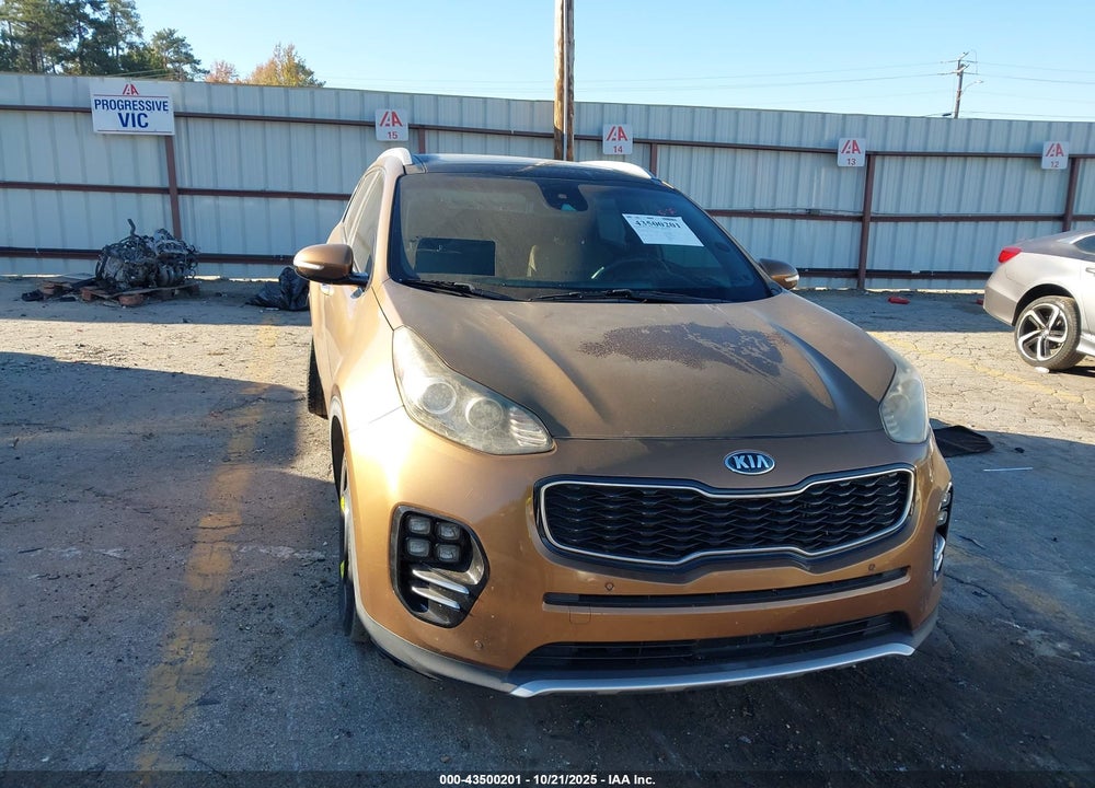 2017 KIA SPORTAGE SX TURBO VIN: KNDPR3A63H7130611