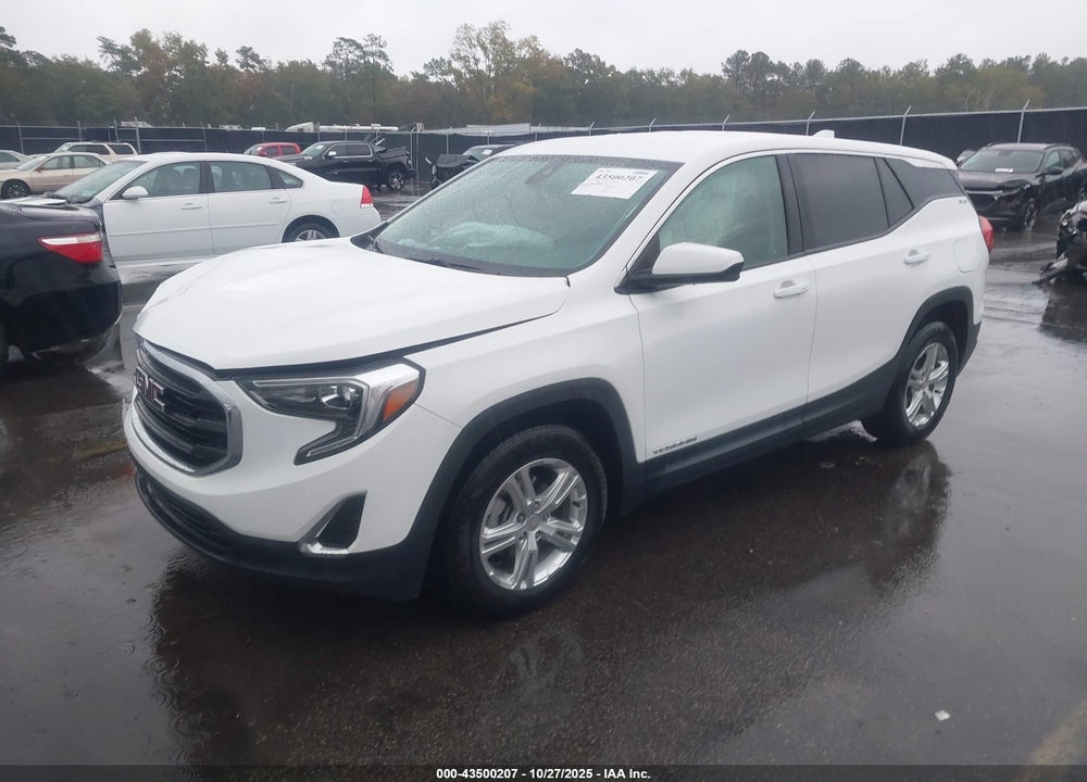 2020 GMC TERRAIN FWD SLE VIN: 3GKALMEVXLL204808