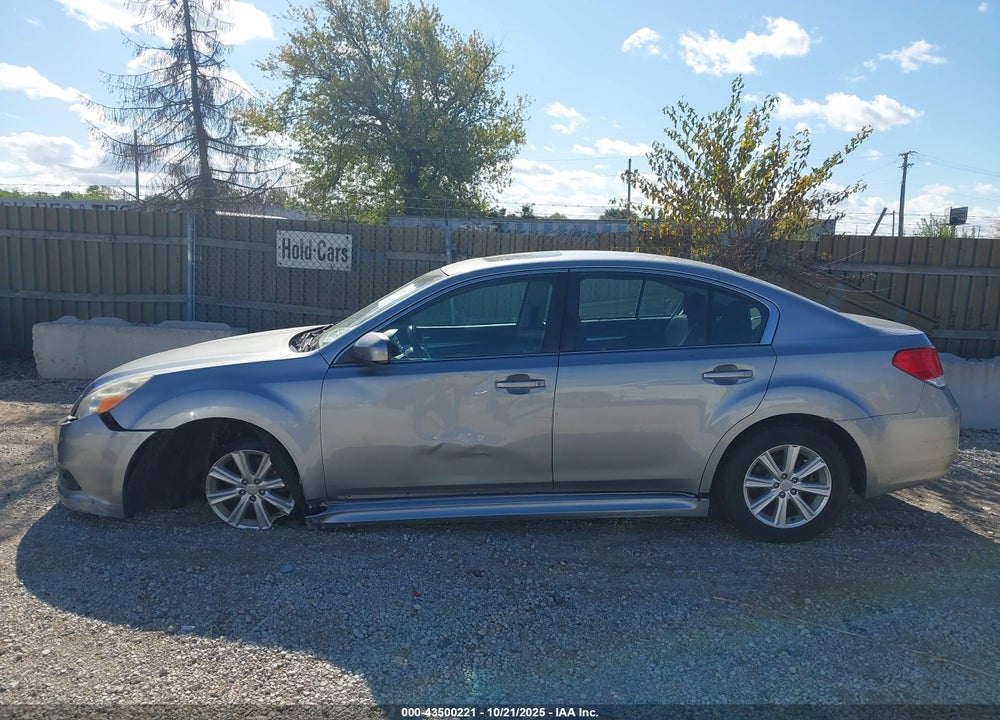 2011 SUBARU LEGACY 2.5I PREMIUM VIN: 4S3BMCG60B3232379