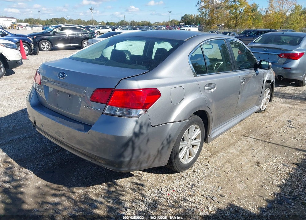 2011 SUBARU LEGACY 2.5I PREMIUM VIN: 4S3BMCG60B3232379