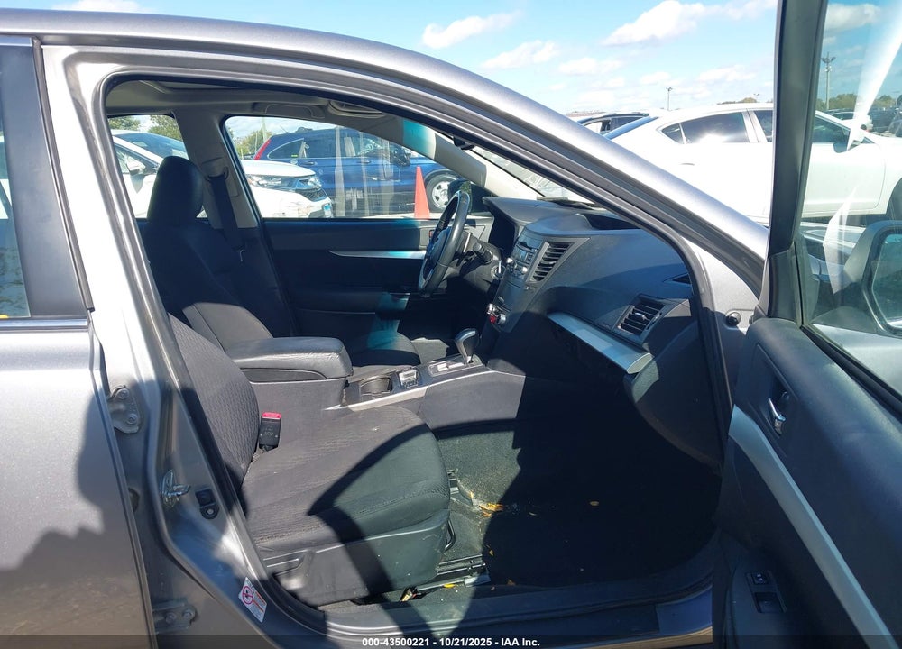 2011 SUBARU LEGACY 2.5I PREMIUM VIN: 4S3BMCG60B3232379