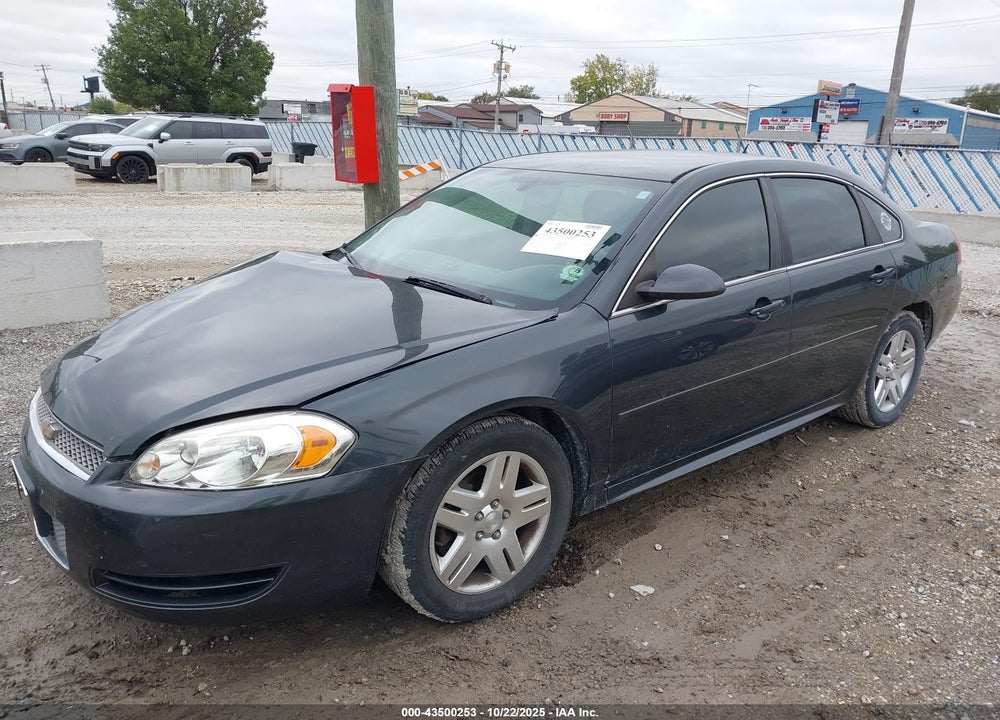 2013 CHEVROLET IMPALA LT VIN: 2G1WG5E37D1219840