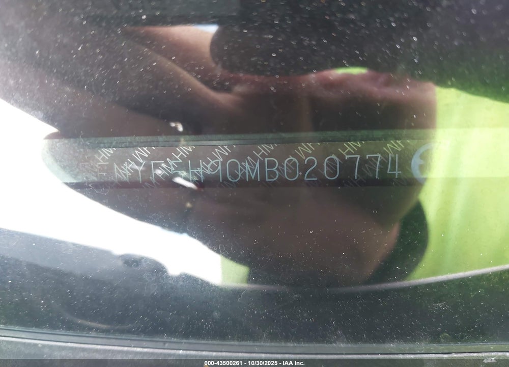 2021 HONDA PILOT VIN: 5FNYF5H90MB020774