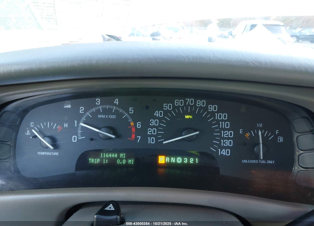 2001 BUICK PARK AVENUE ULTRA VIN: 1G4CU541414172362