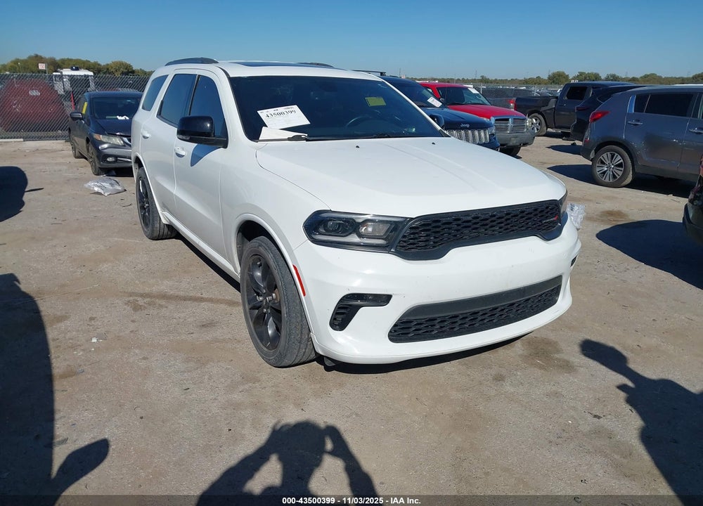 2021 DODGE DURANGO GT PLUS RWD VIN: 1C4RDHDG7MC791732