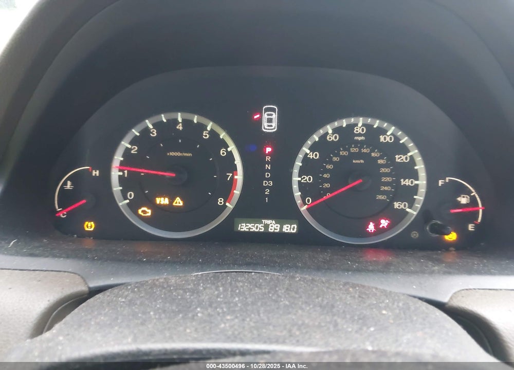 2008 HONDA ACCORD 3.5 EX-L VIN: 1HGCP36838A000301