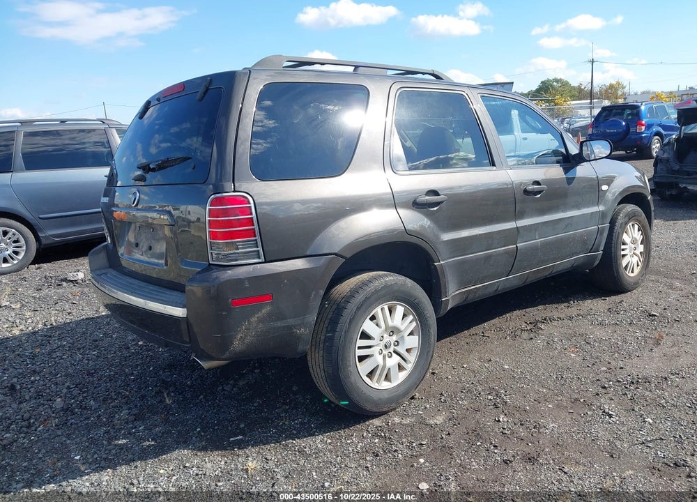 2005 MERCURY MARINER CONVENIENCE VIN: 4M2YU56Z85DJ28734