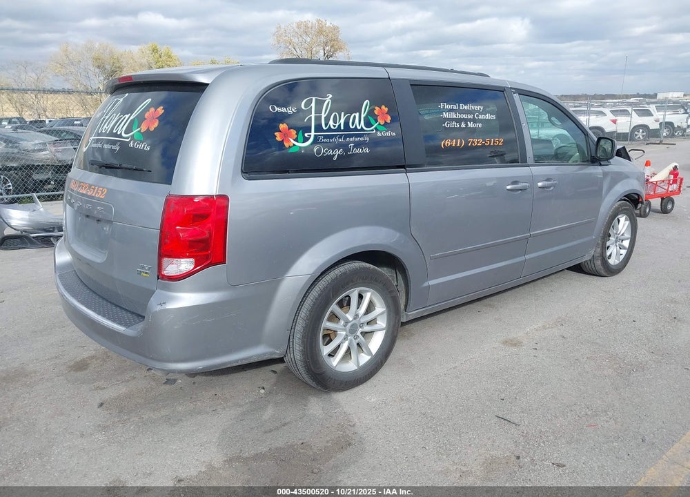 2014 DODGE GRAND CARAVAN SXT VIN: 2C4RDGCGXER478517