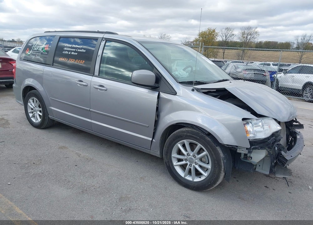 2014 DODGE GRAND CARAVAN SXT VIN: 2C4RDGCGXER478517