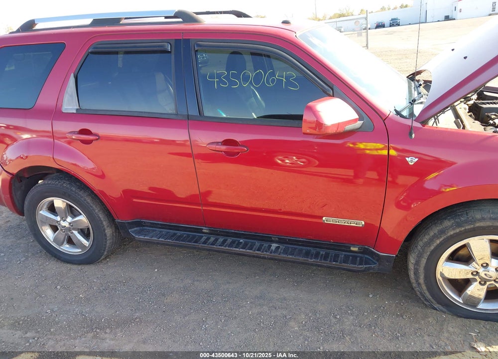 2008 FORD ESCAPE LIMITED VIN: 1FMCU941X8KB98719