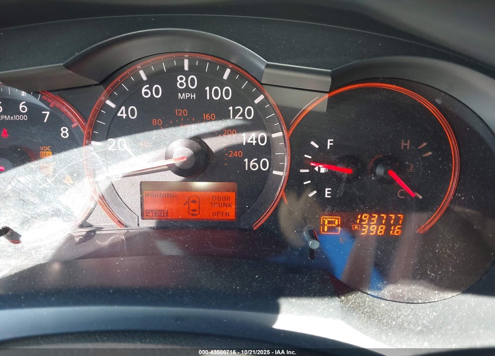 2008 NISSAN ALTIMA 2.5 S VIN: 1N4AL21E38N509263