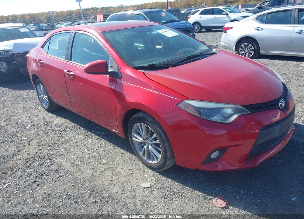 2014 TOYOTA COROLLA LE PLUS VIN: 5YFBURHEXEP056011