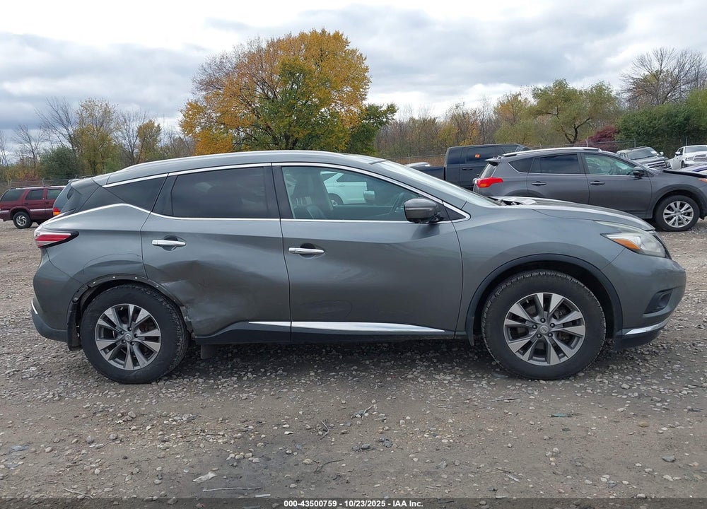 2015 NISSAN MURANO SL VIN: 5N1AZ2MH9FN208990