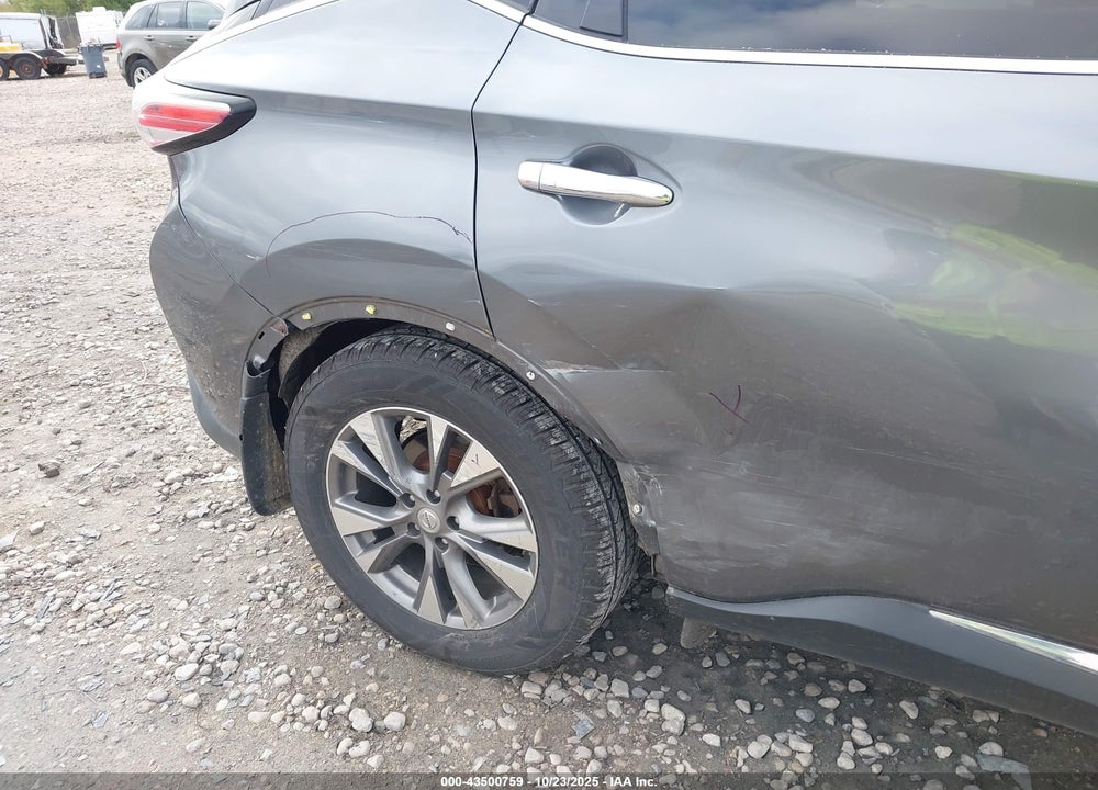 2015 NISSAN MURANO SL VIN: 5N1AZ2MH9FN208990
