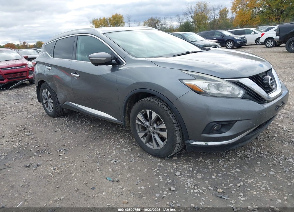 2015 NISSAN MURANO SL VIN: 5N1AZ2MH9FN208990