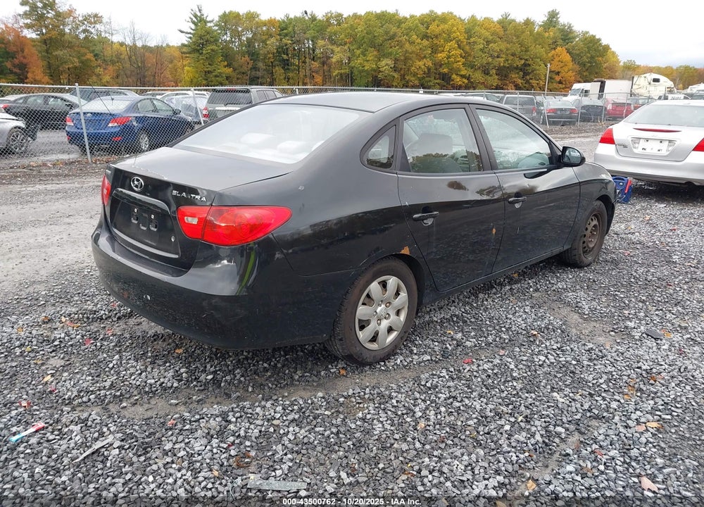 2007 HYUNDAI ELANTRA GLS/LIMITED/SE VIN: KMHDU46D67U057955
