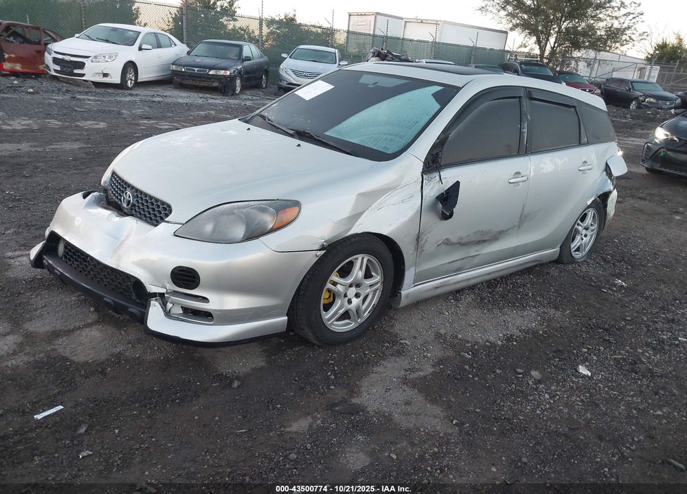 2003 TOYOTA MATRIX XRS VIN: 2T1KY38E83C125373