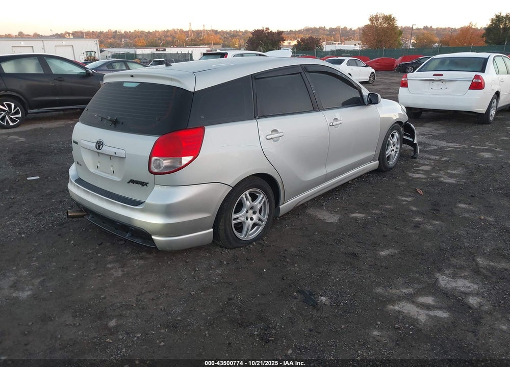 2003 TOYOTA MATRIX XRS VIN: 2T1KY38E83C125373