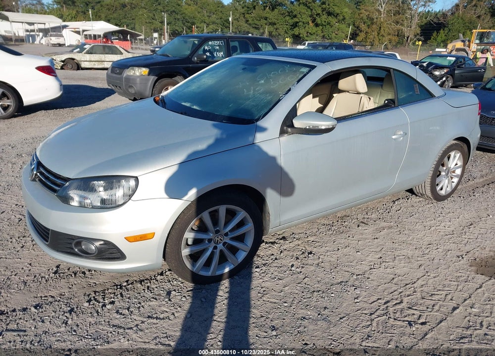 2012 VOLKSWAGEN EOS KOMFORT VIN: WVWBW7AH9CV015592