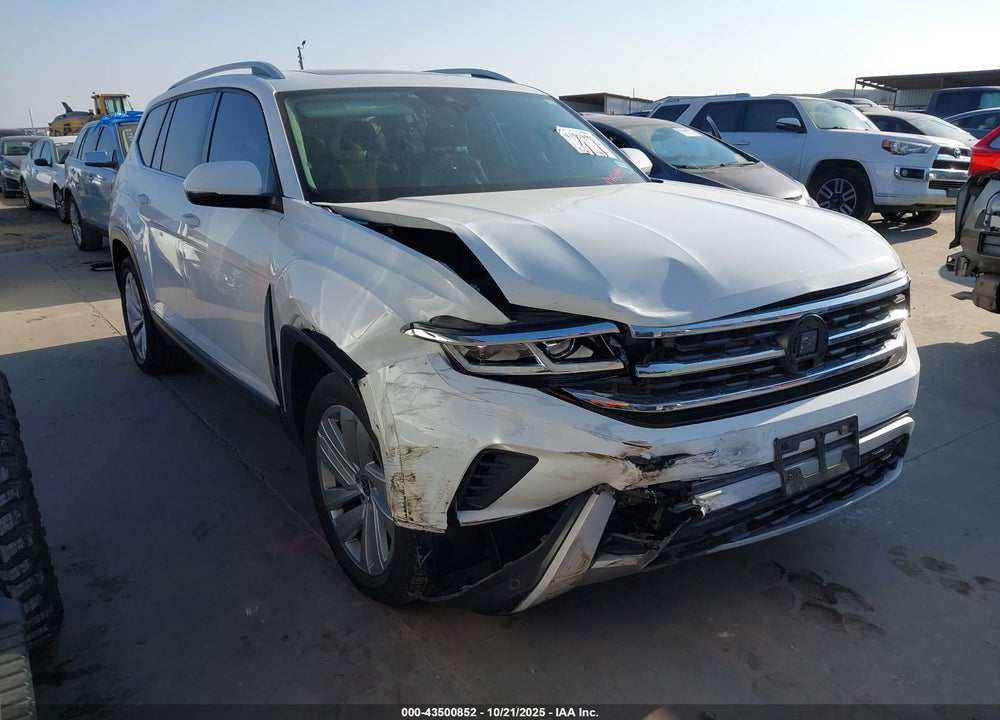 2021 VOLKSWAGEN ATLAS 2.0T SEL VIN: 1V2BP2CA7MC515343