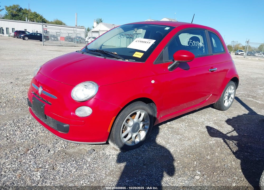 2013 FIAT 500 VIN: 3C3CFFAR5DT545846