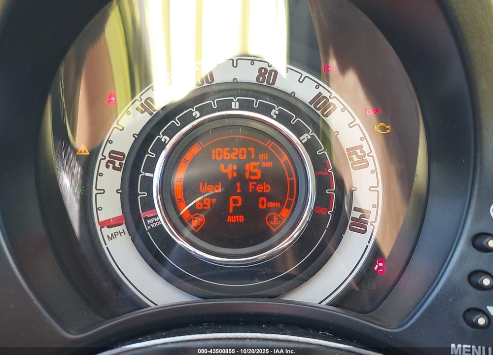 2013 FIAT 500 VIN: 3C3CFFAR5DT545846