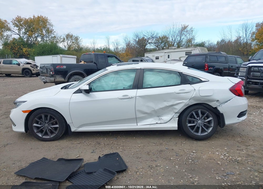 2021 HONDA CIVIC EX VIN: 19XFC1F35ME208610