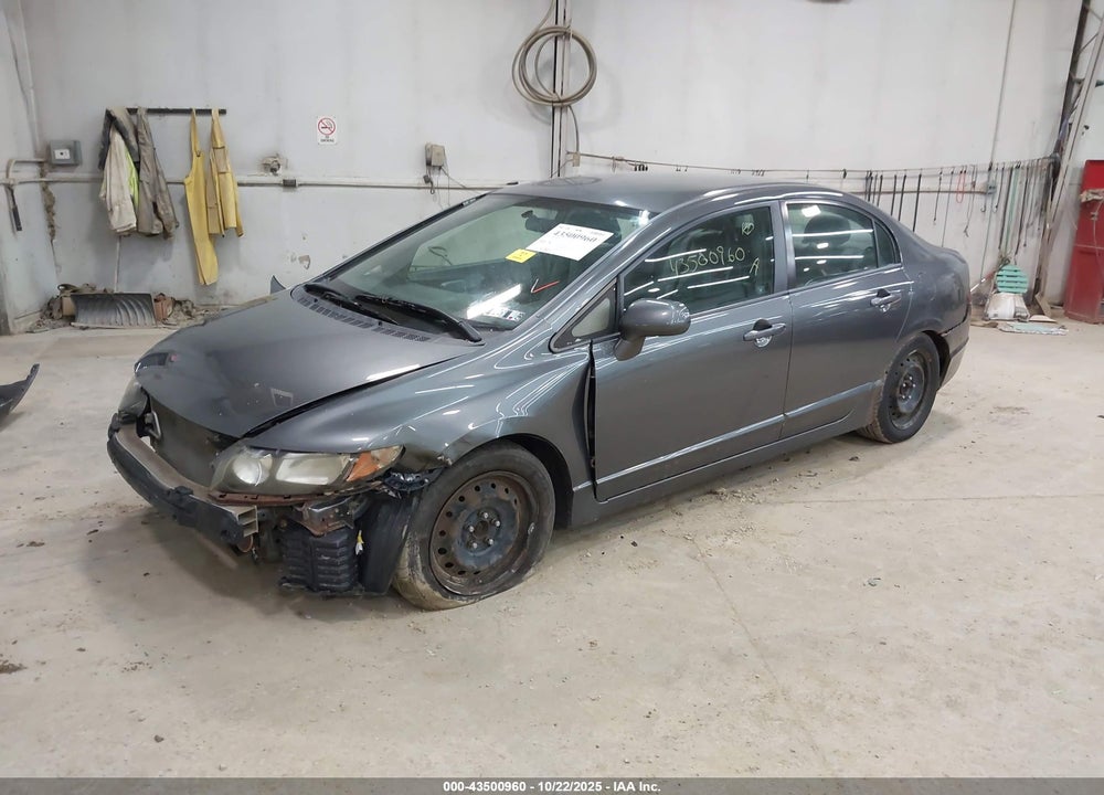 2011 HONDA CIVIC LX VIN: 2HGFA1F51BH501236