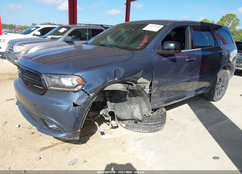 2019 DODGE DURANGO VIN: 1C4RDHAG8KC847808