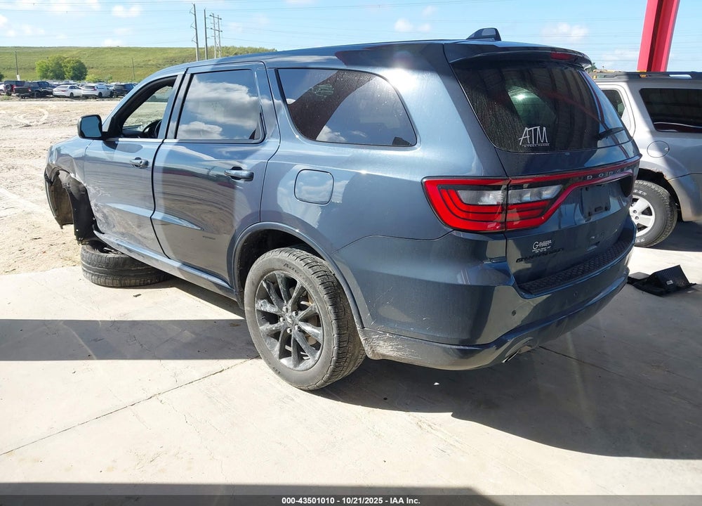 2019 DODGE DURANGO VIN: 1C4RDHAG8KC847808