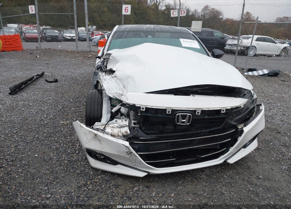 2022 HONDA ACCORD SPORT VIN: 1HGCV1F32NA095525
