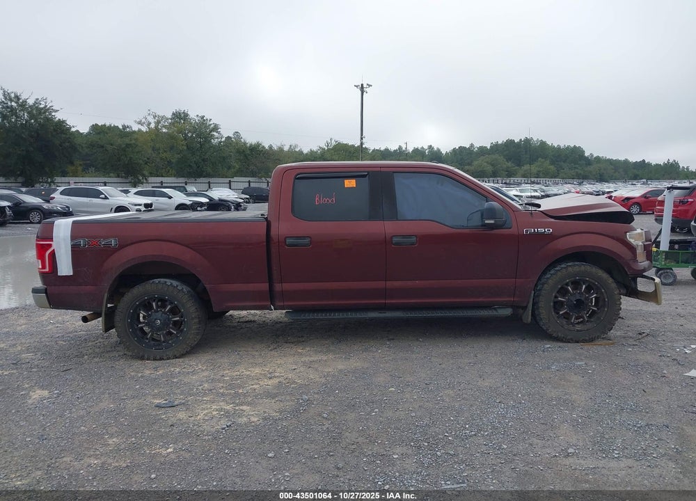 2015 FORD F-150 XLT VIN: 1FTFW1EF9FKD22466