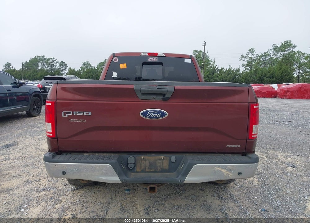 2015 FORD F-150 XLT VIN: 1FTFW1EF9FKD22466