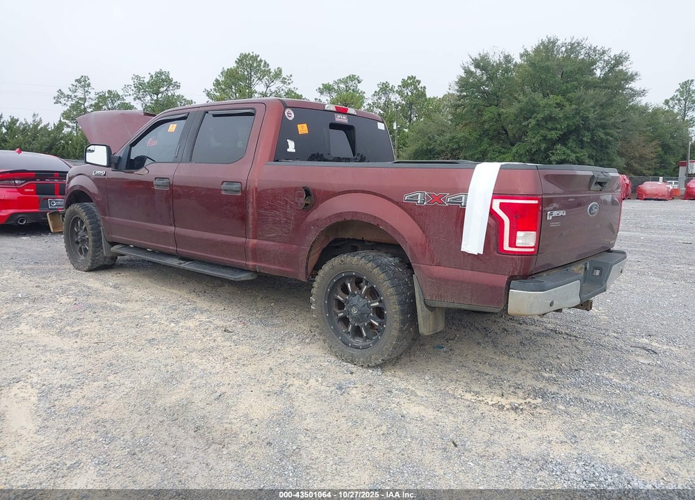 2015 FORD F-150 XLT VIN: 1FTFW1EF9FKD22466