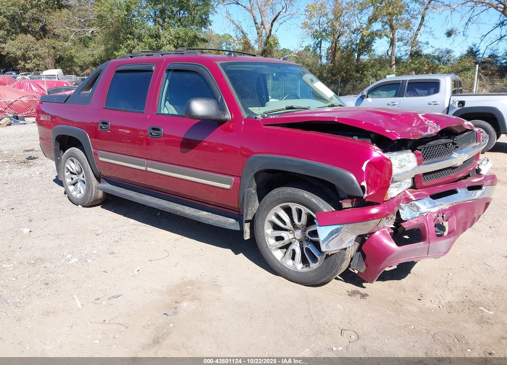 2004 CHEVROLET AVALANCHE 1500 VIN: 3GNEC12T24G313442