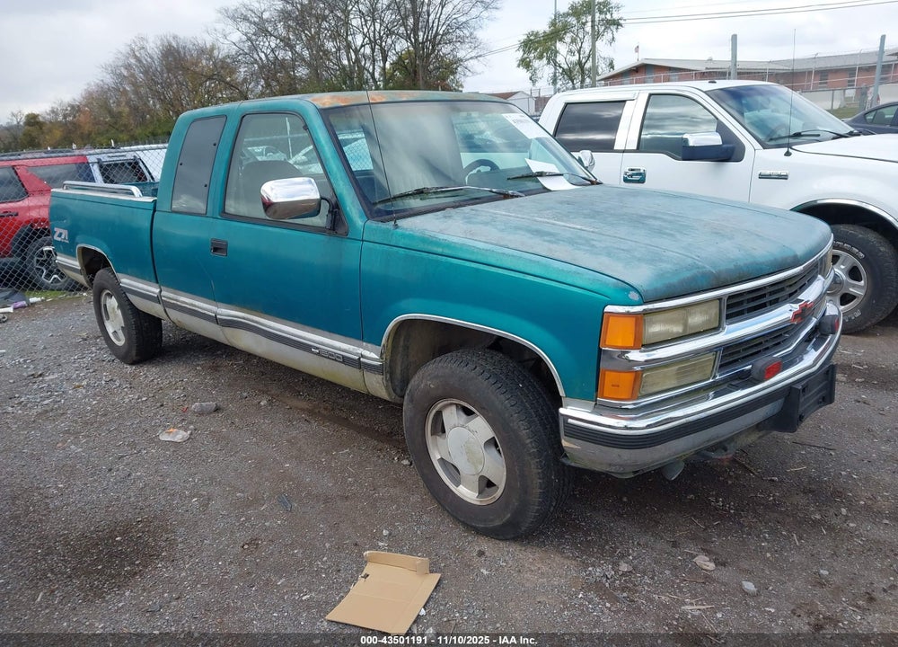 1993 CHEVROLET GMT-400 K1500 VIN: 2GCEK19K4P1167213