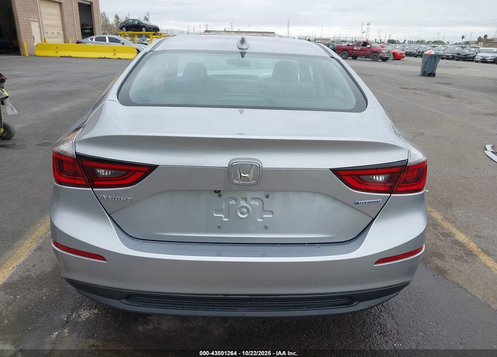2019 HONDA INSIGHT VIN: 19XZE4F51KE009013