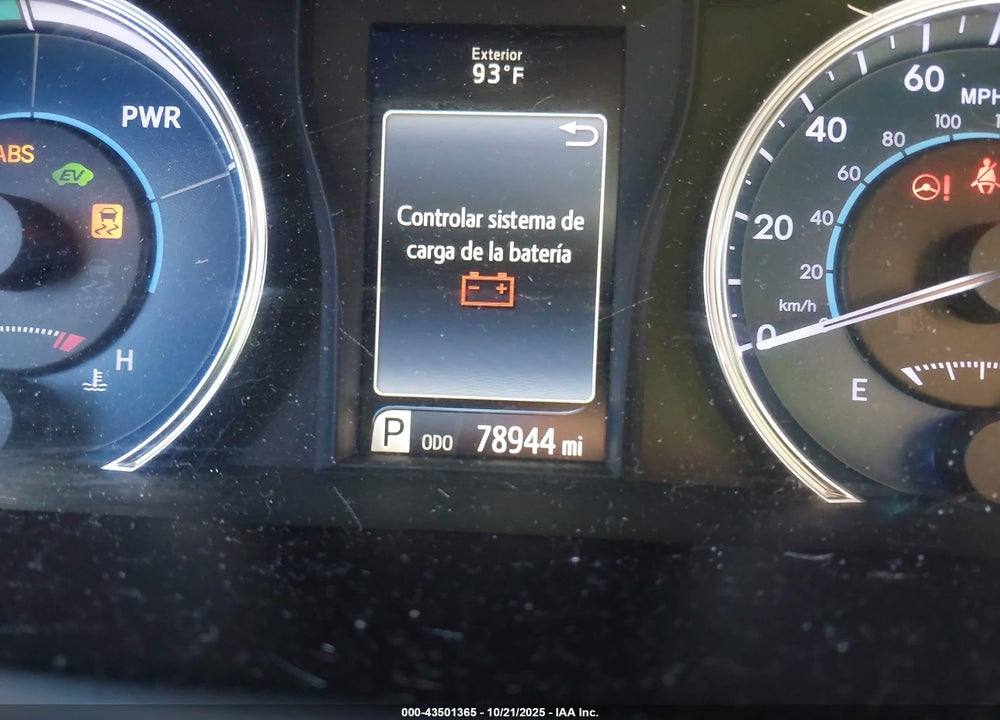 2017 TOYOTA CAMRY HYBRID XLE VIN: 4T1BD1FK4HU218728