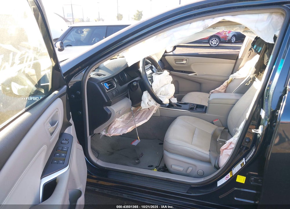 2017 TOYOTA CAMRY HYBRID XLE VIN: 4T1BD1FK4HU218728