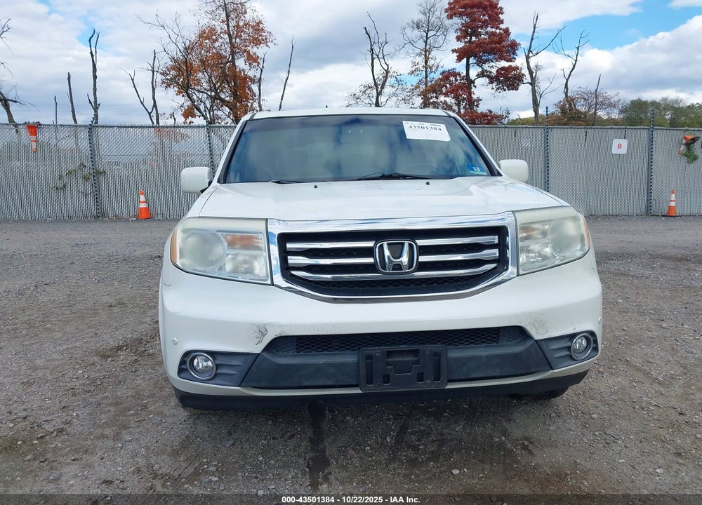 2012 HONDA PILOT TOURING VIN: 5FNYF4H96CB050113