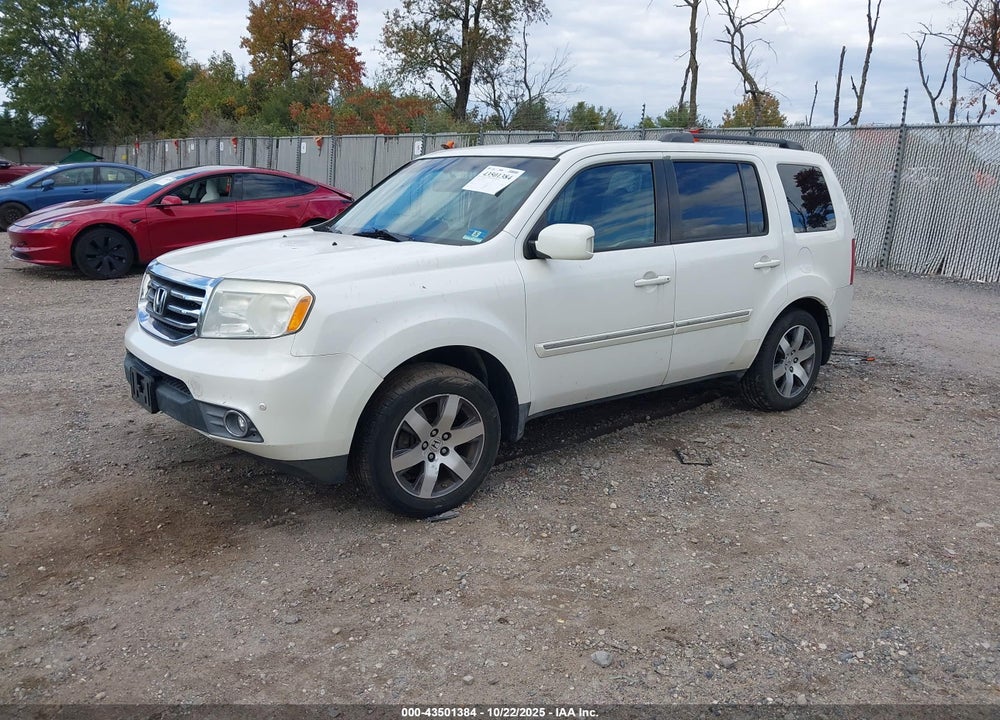 2012 HONDA PILOT TOURING VIN: 5FNYF4H96CB050113